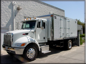 enclosed truck